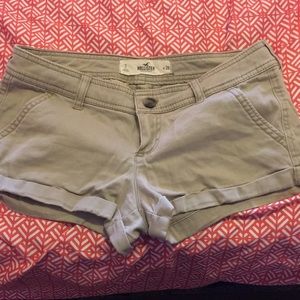 khaki shorts